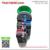 (A)Unused, ALN32211DNG ø30 Green, Push Button Switch, สวิตช์ปุ่มกด, IDEC