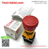 (A)Unused, XW1E-BV403MFR ø22, Emergency stop, สวิตช์หยุดฉุกเฉิน, IDEC