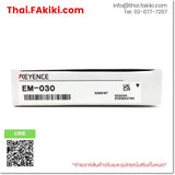 (A)Unused, EM-030 φ3 NO, Proximity Sensor, พร็อกซิมิตี้เซนเซอร์, KEYENCE