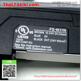 (A)Unused, FS-N11N, Fiber Optic Sensor, ไฟเบอร์ออปติกเซนเซอร์, KEYENCE