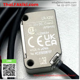 (A)Unused, LR-X250, CMOS laser sensor with built-in amplifier, เซนเซอร์เลเซอร์ CMOS พร้อมแอมพลิฟายเออร์ในตัว, KEYENCE