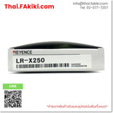 (A)Unused, LR-X250, CMOS laser sensor with built-in amplifier, เซนเซอร์เลเซอร์ CMOS พร้อมแอมพลิฟายเออร์ในตัว, KEYENCE