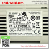 (A)Unused, FX3G-24MT/ES, PLC Main Module, พีแอลซียูนิตหลัก, MITSUBISHI