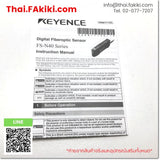 (A)Unused, FS-N42N, Fiber Optic Sensor Amplifier, ไฟเบอร์ออปติกเซนเซอร์, KEYENCE