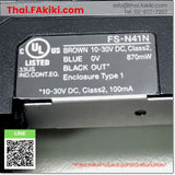 (A)Unused, FS-N41N, Digital fiber senser, ดิจิตอลไฟเบอร์เซนเซอร์, KEYENCE