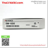 (A)Unused, EM-030 φ3 NO, Proximity Sensor, พร็อกซิมิตี้เซนเซอร์, KEYENCE
