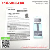(A)Unused, LR-X250, CMOS laser sensor with built-in amplifier, เซนเซอร์เลเซอร์ CMOS พร้อมแอมพลิฟายเออร์ในตัว, KEYENCE