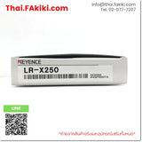 (A)Unused, LR-X250, CMOS laser sensor with built-in amplifier, เซนเซอร์เลเซอร์ CMOS พร้อมแอมพลิฟายเออร์ในตัว, KEYENCE