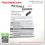 (A)Unused, FS-N41C, Digital Fiber Optic Sensor Amplifier, เครื่องขยายสัญญาณดิจิตอลไฟเบอร์ออปติกเซนเซอร์, KEYENCE