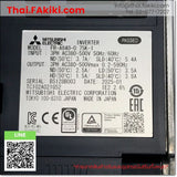 (A)Unused, FR-A840-0.75K-1, Inverter, อินเวอร์เตอร์, MITSUBISHI