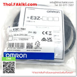(B)Unused*, E3Z-T61 2m, Photoelectronic Sensor, โฟโตอิเล็กทริคเซนเซอร์, OMRON