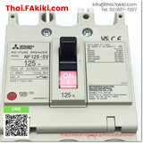 (A)Unused, NF125-SV 3P 125A, No fuse Circuit Breaker, โนฟิวส์ เบรกเกอร์, MITSUBISHI