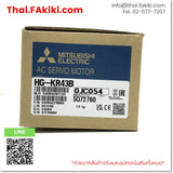 (A)Unused, HG-KR43B, Servo Motor, เซอร์โวมอเตอร์, MITSUBISHI