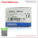 (A)Unused, E6A2-CWZ5C 0.5m, Rotary Encoder, เอ็นโค้ดเดอร์แบบแกนหมุน, OMRON