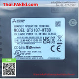 (A)Unused, GT2107-WTBD, Touch Panel, หน้าจอสัมผัส, MITSUBISHI