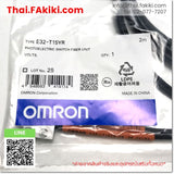 (A)Unused, E32-T15YR 2m, Fiber Optic Sensor, ไฟเบอร์ออปติกเซนเซอร์, OMRON