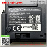 (C)Used, KV-NC16EXT, Expansion Output Module, โมดูลอินพุตส่วนขยาย, KEYENCE