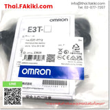 (A)Unused, E3T-FT12 2m, Photoelectric Sensor, โฟโตอิเล็กทริคเซนเซอร์, OMRON