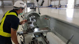 High speed precision lathe machine, CH-430X1100 สเปค Spindle speed 35-2000 (12speed) , KINWA