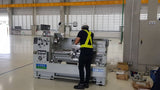 High speed precision lathe machine, CH-430X1100 สเปค Spindle speed 35-2000 (12speed) , KINWA