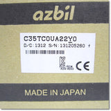 Japan (A)Unused Sale,C35TC0UA22Y0　デジタル指示調節計 ,Temperature Regulator (azbil),azbil