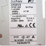 Japan (A)Unused,CP33FI/5 3P 5A　サーキットプロテクタ ,Circuit Protector 3-Pole,Fuji