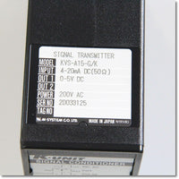 Japan (A)Unused Sale,KVS-A15-G/K　直流入力変換器 ,Signal Converter,M-SYSTEM