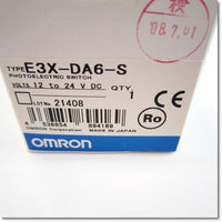 Japan (A)Unused,E3X-DA6-S　デジタルファイバアンプ ,Fiber Optic Sensor Amplifier,OMRON