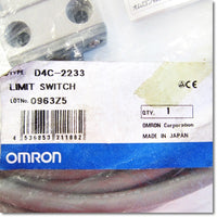Japan (A)Unused,D4C-2233　小形リミットスイッチ 標準タイプ シールクロスローラ形 ,Limit Switch,OMRON