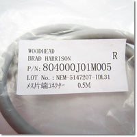 Japan (A)Unused,804000J01M005 M12 Wire 0.5m ,Wiring Materials Other,Other 