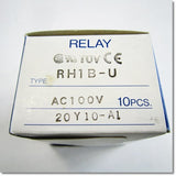 Japan (A)Unused,RH1B-U　AC100V　パワーリレー 10個入り ,General Relay <Other Manufacturers>,IDEC