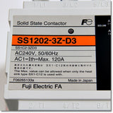 Japan (A)Unused Sale,SS1202-3Z-D3/F-A4  三極ソリッドステートコンタクタ 120A AC100-240V ,Solid State Relay / Contactor <Other Manufacturers>,Fuji