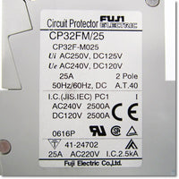 Japan (A)Unused,CP32 FM/25 series,Circuit Protector 2-Pole,Fuji 