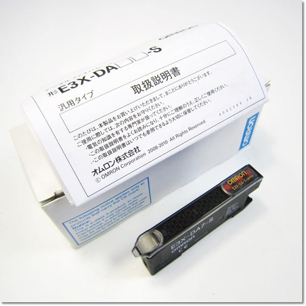 E3X-DA7-S　高機能 Digital Fiber Optic Sensor Amplifier  省配線 Connector タイプ 