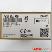 Japan (A)Unused,FX3U-4DA-ADP　アナログ出力用アダプタ 4ch ,Analog Module,MITSUBISHI