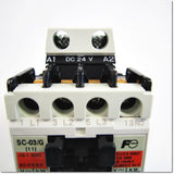 Japan (A)Unused,SW-03/G/T　DC24V 0.48-0.72A 1a　電磁開閉器 ,Irreversible Type Electromagnetic Switch,Fuji