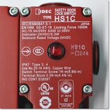 Japan (A)Unused,HS1C-L244R-R  HS1C形ソレノイド付安全スイッチ　4接点 DC24V ,Safety (Door / Limit) Switch,IDEC