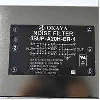 Japan (A)Unused,3SUP-A20H-ER-4  ノイズフィルタ 20A  250VAC ,Noise Filter / Surge Suppressor,Other