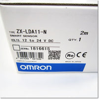 Japan (A)Unused,ZX-LDA11-N　スマートセンサ レーザタイプ アンプユニット部 2m ,Laser Displacement Meter / Sensor,OMRON