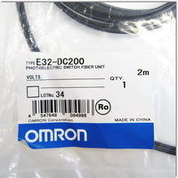 Japan (A)Unused,E32-DC200 fiber optic fiber optic M6,Fiber Optic Sensor Module,OMRON 