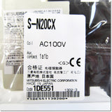 Japan (A)Unused Sale,S-N20CX AC100V 1a1b Electromagnetic Contactor,MITSUBISHI 