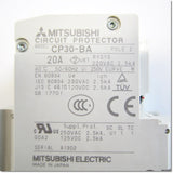 Japan (A)Unused,CP30-BA 2P 9-M 20A  サーキットプロテクタ ,Circuit Protector 2-Pole,MITSUBISHI