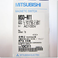 Japan (A)Unused,MSO-N11 AC100V 0.7A(0.55-0.85A)  1a  電磁開閉器 ,Irreversible Type Electromagnetic Switch,MITSUBISHI