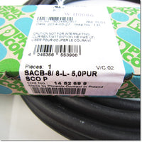 Japan (A)Unused Sale,SACB-8/8-L-5 0PUR　M12センサ アクチュエータボックス マスターケーブル付 ,Sensor Other / Peripherals,Other