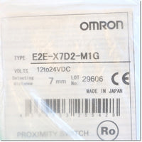 Japan (A)Unused,E2E-X7D2-M1G Japan M18 NC ,Amplifier Built-in Proximity Sensor,OMRON 