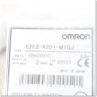 Japan (A)Unused,E2EZ-X2D1-M1GJ 0.3m Japan M12 NO ,Amplifier Built-in Proximity Sensor,OMRON 