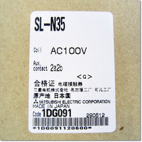 Japan (A)Unused,SL-N35 AC100V 2a2b contactor,Electromagnetic Contactor,MITSUBISHI 