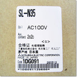 Japan (A)Unused,SL-N35 AC100V 2a2b  機械ラッチ式電磁接触器 ,Electromagnetic Contactor,MITSUBISHI