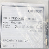 Japan (A)Unused,E2EZ-X2D1-M1GJ　スタンダードタイプ近接センサ バレル形 直流2線式 M12 NO 0.3m ,Amplifier Built-in Proximity Sensor,OMRON