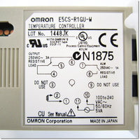 Japan (A)Unused,E5CS-R1GU-W   電子温度調節器 DIN48×48 プラグインタイプ AC100～240V  警報1点 サーミスタ入力マルチレンジ リレー出力 ,E5C (48 × 48mm),OMRON